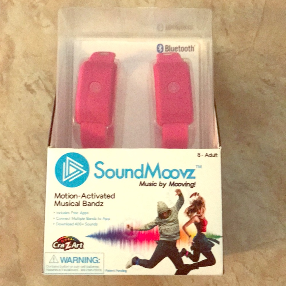 SoundMoovz motion activated music bandz